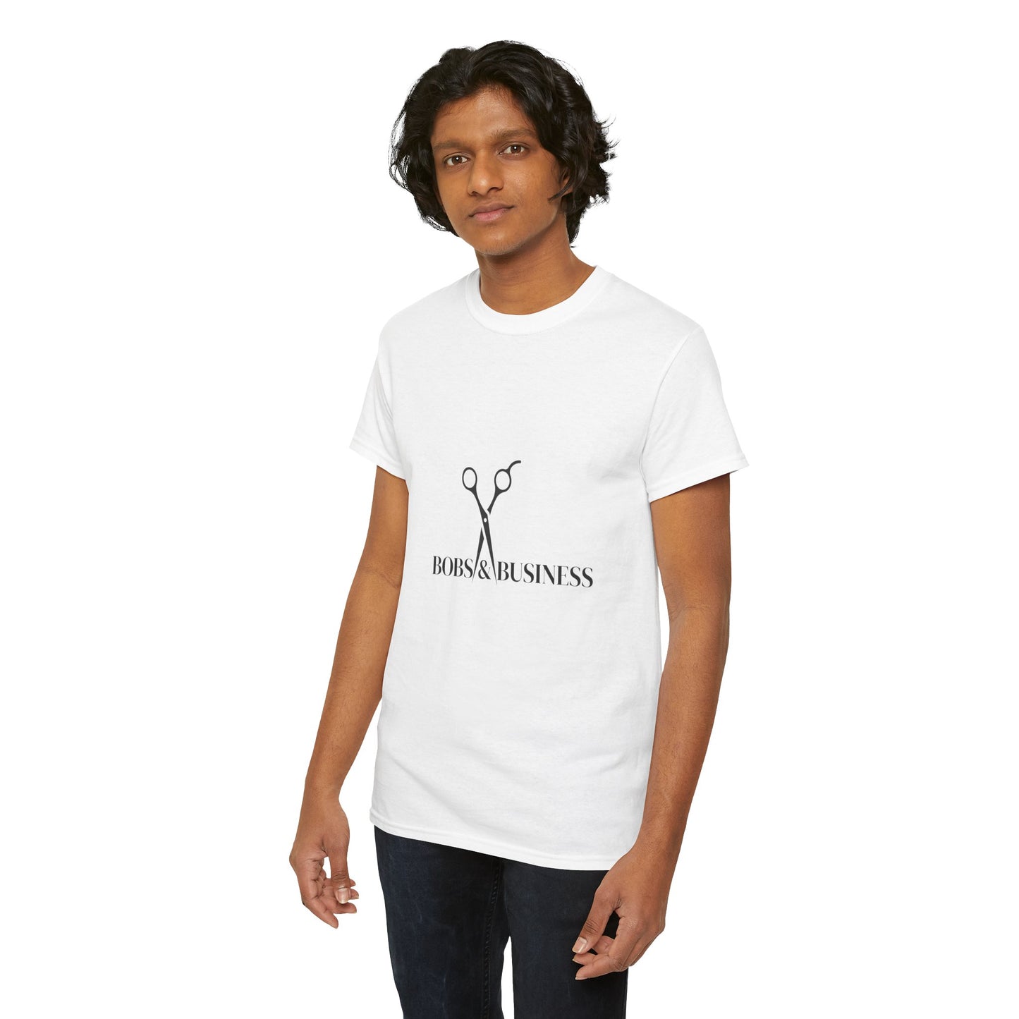 'Shear Bobs & Business' Unisex Heavy Cotton Tee
