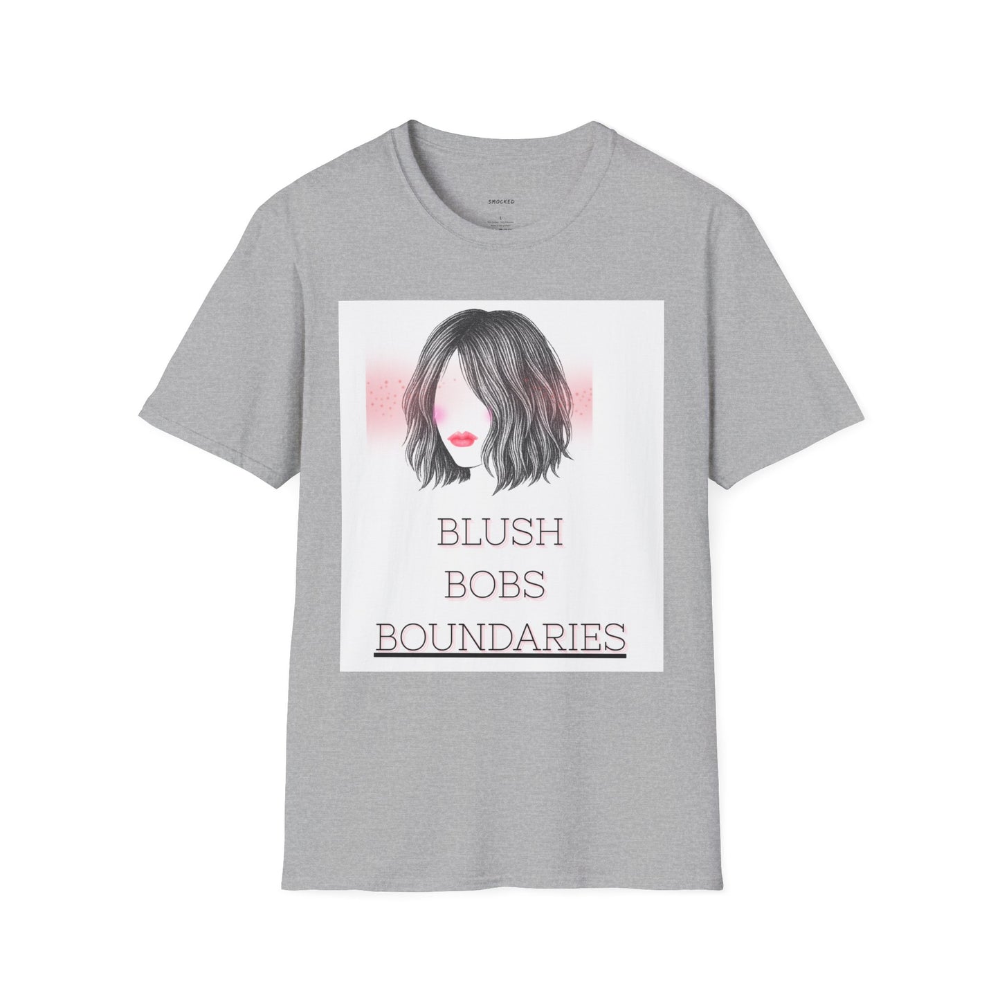 Blush Bobs Softstyle T-Shirt for Modern Women