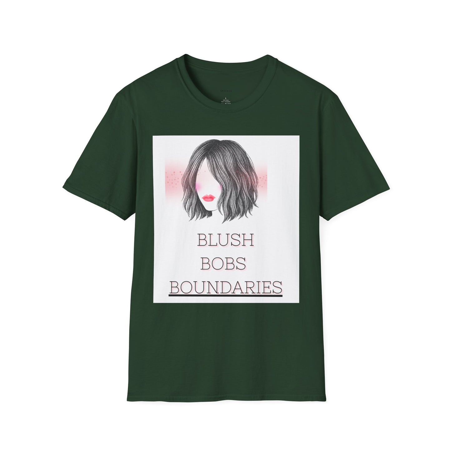 Blush Bobs Softstyle T-Shirt for Modern Women