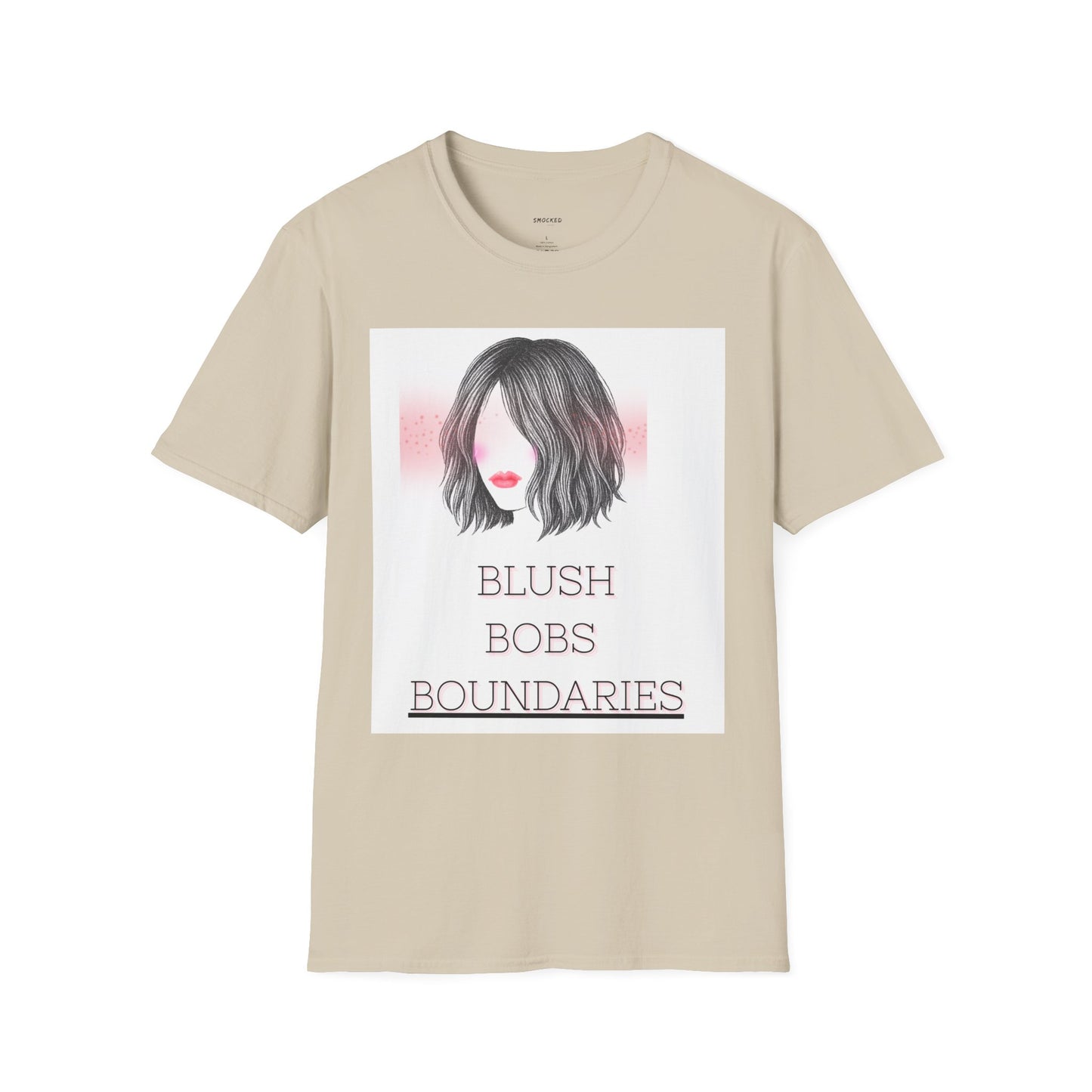 Blush Bobs Softstyle T-Shirt for Modern Women