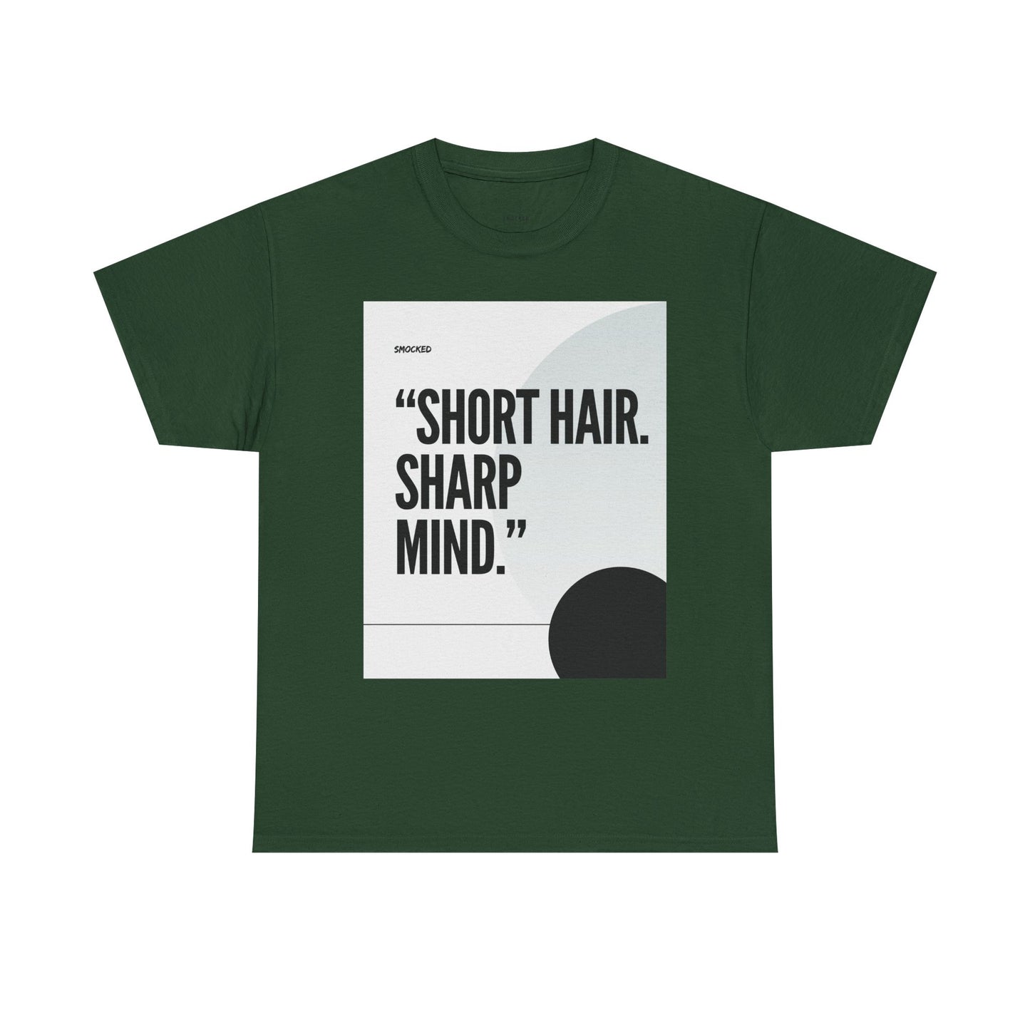 Short Hair Statement Tee - Unisex Heavy Cotton