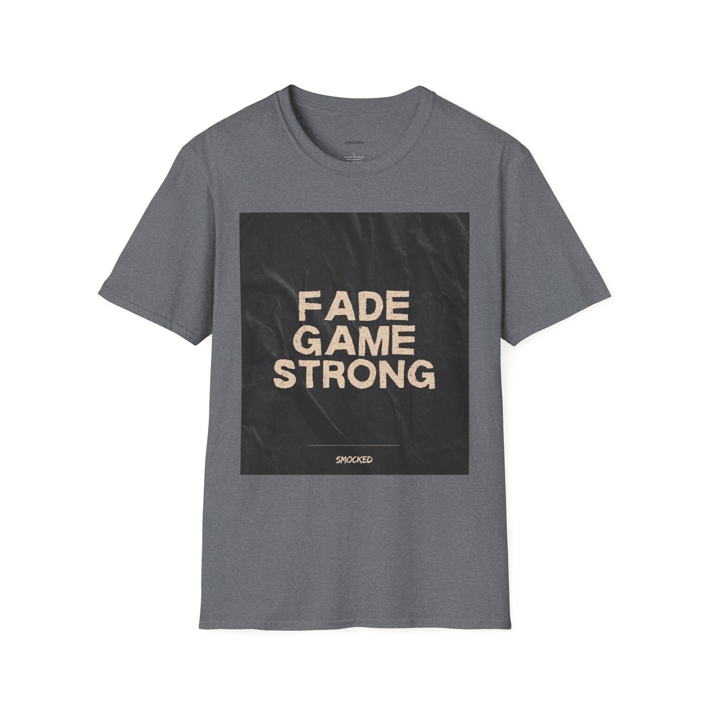 Fade Game Strong Unisex T-Shirt, Casual Wear, Streetwear Fashion, Graphic Tee, Unique Gift for Friends