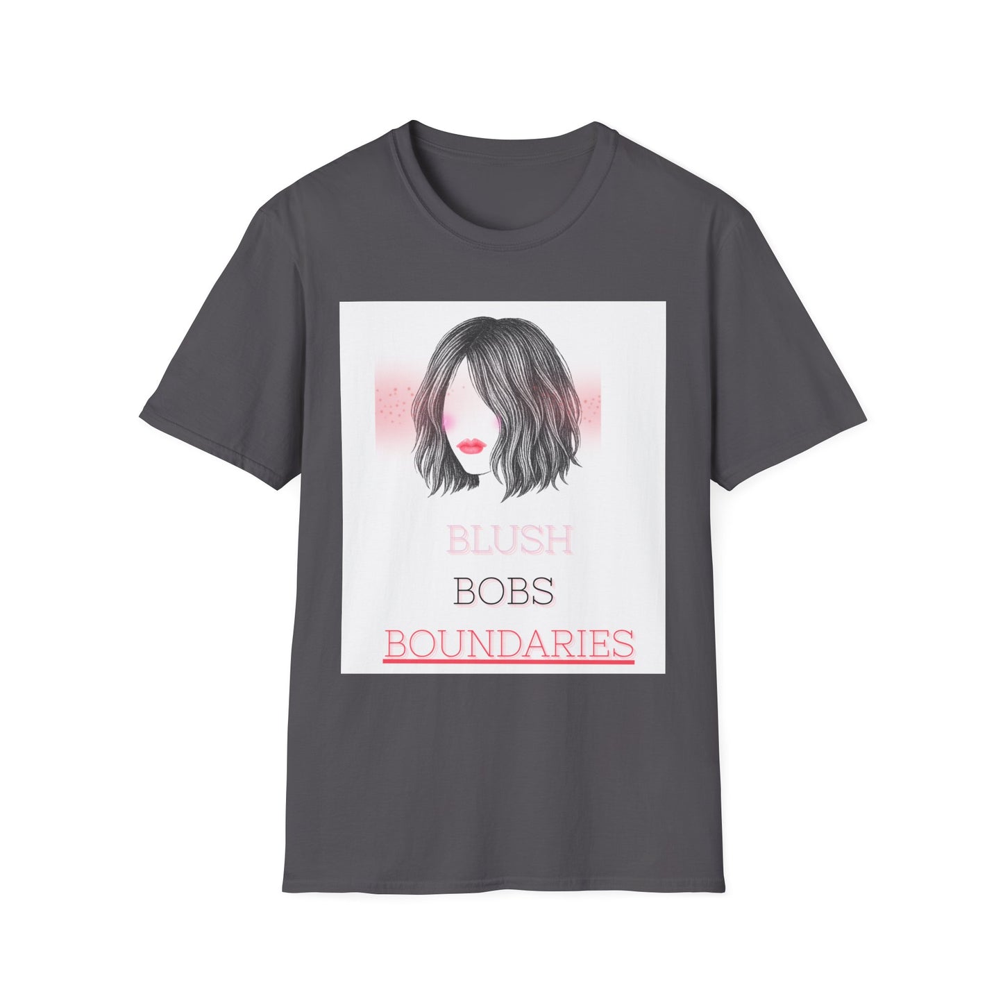 Softstyle T-Shirt Blush Bobs Boundaries