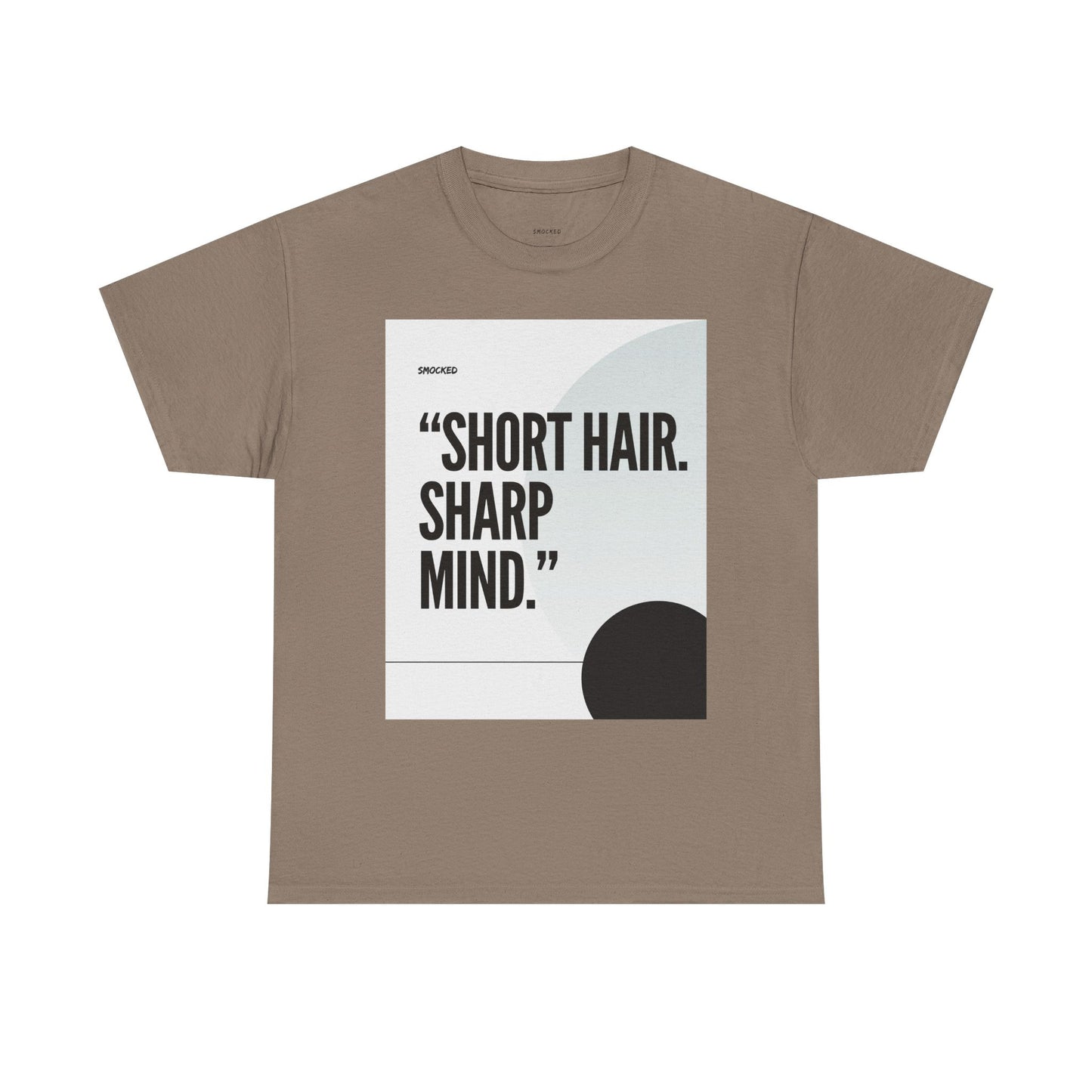 Short Hair Statement Tee - Unisex Heavy Cotton