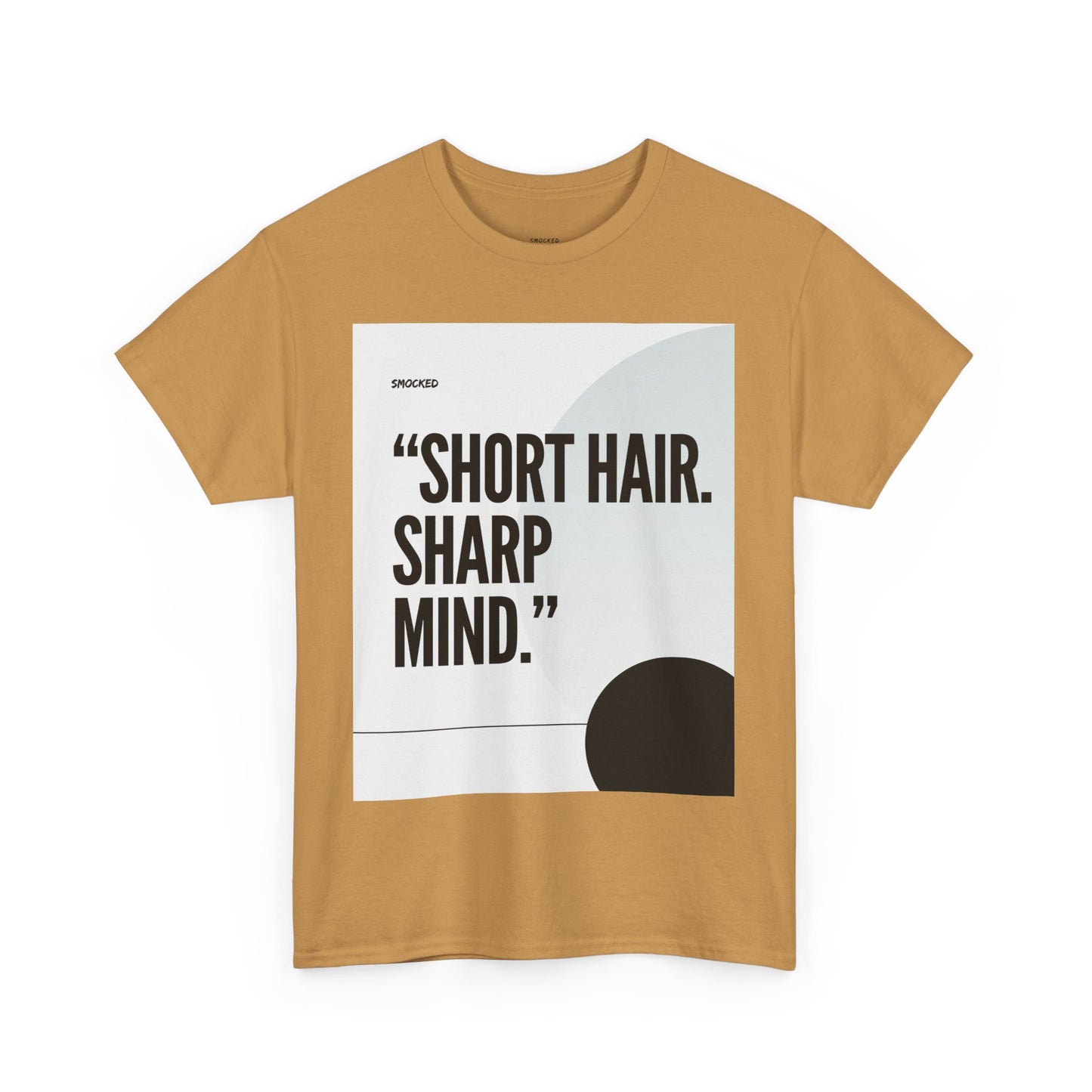 Short Hair Statement Tee - Unisex Heavy Cotton