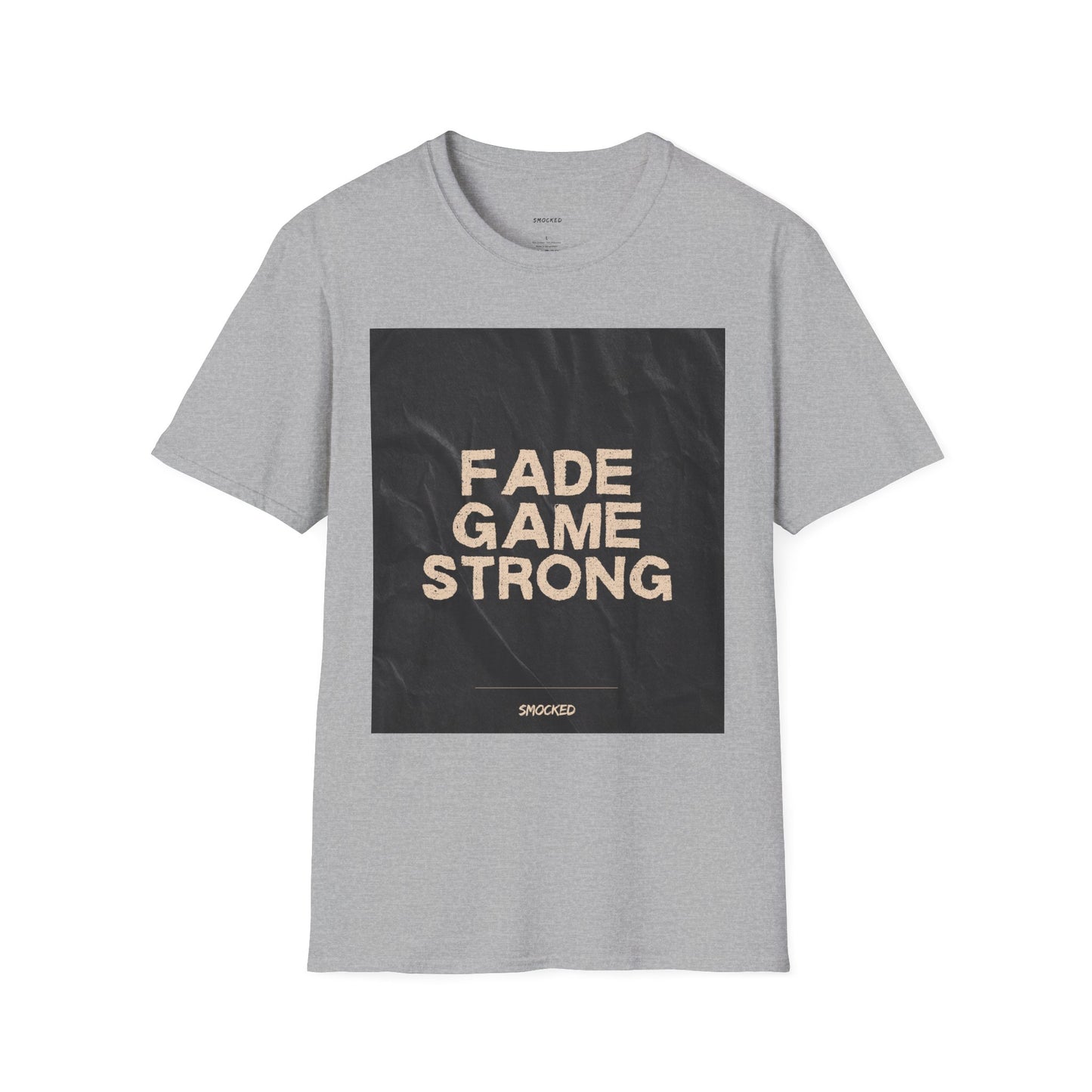 Fade Game Strong Unisex T-Shirt, Casual Wear, Streetwear Fashion, Graphic Tee, Unique Gift for Friends