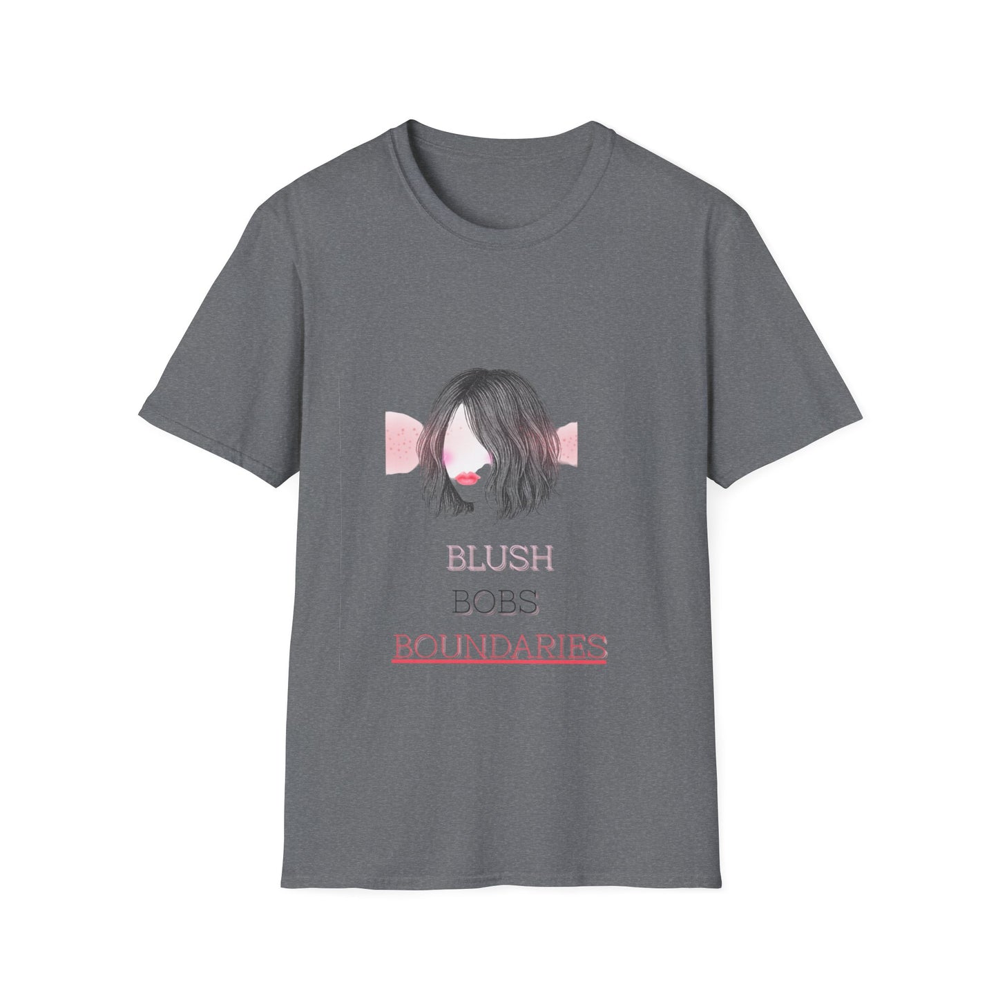 Softstyle T-Shirt Blush Bobs Boundaries