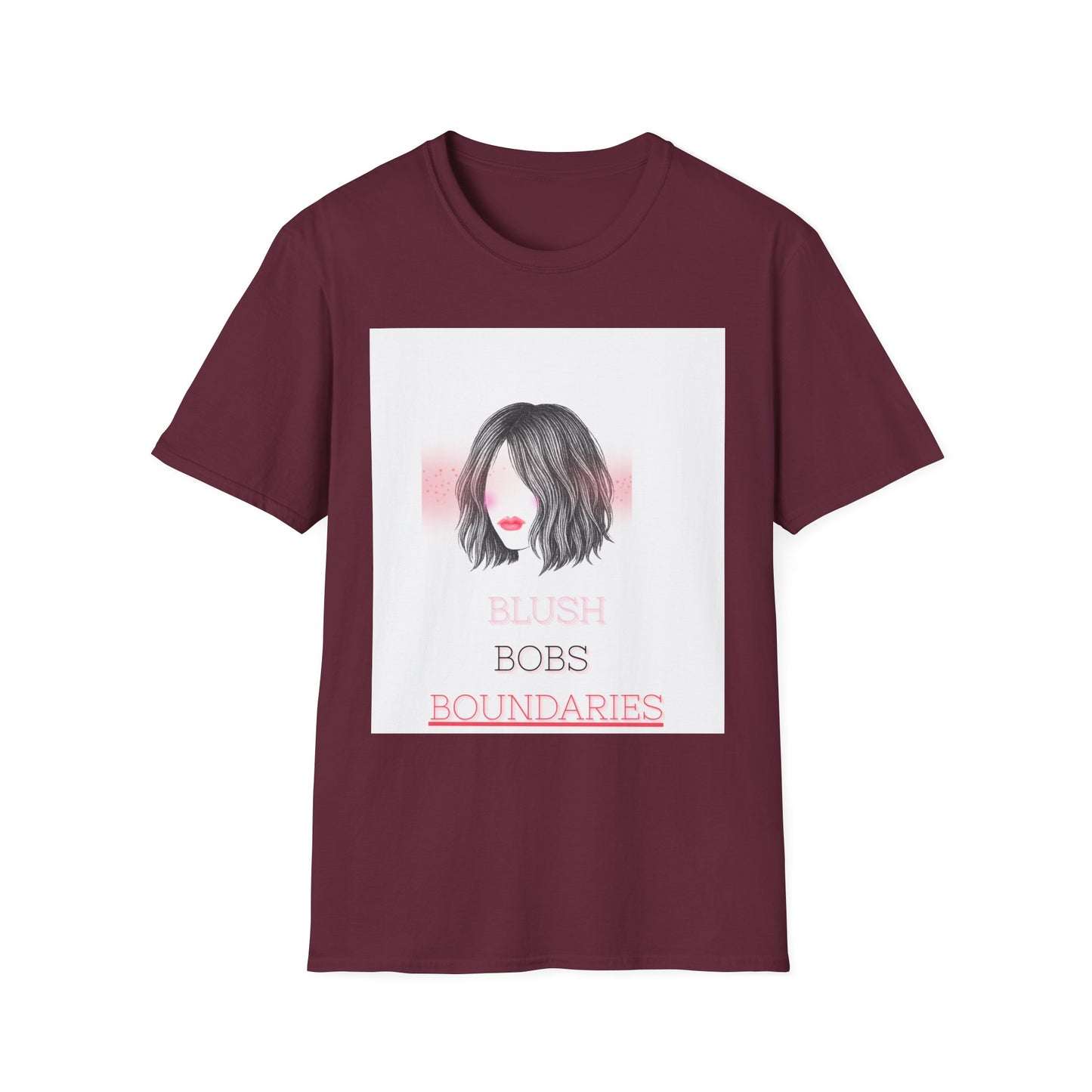 Softstyle T-Shirt Blush Bobs Boundaries