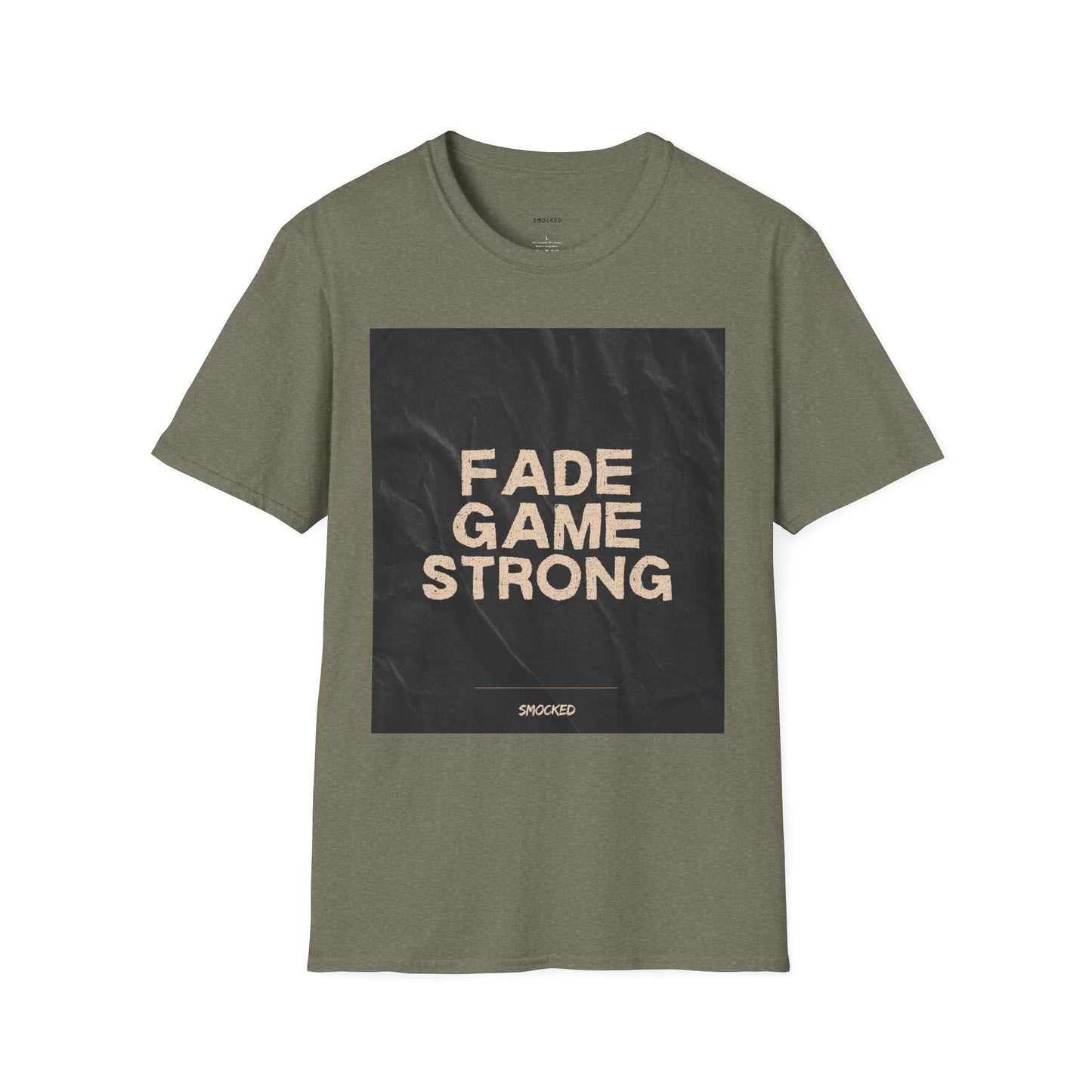 Fade Game Strong Unisex T-Shirt, Casual Wear, Streetwear Fashion, Graphic Tee, Unique Gift for Friends