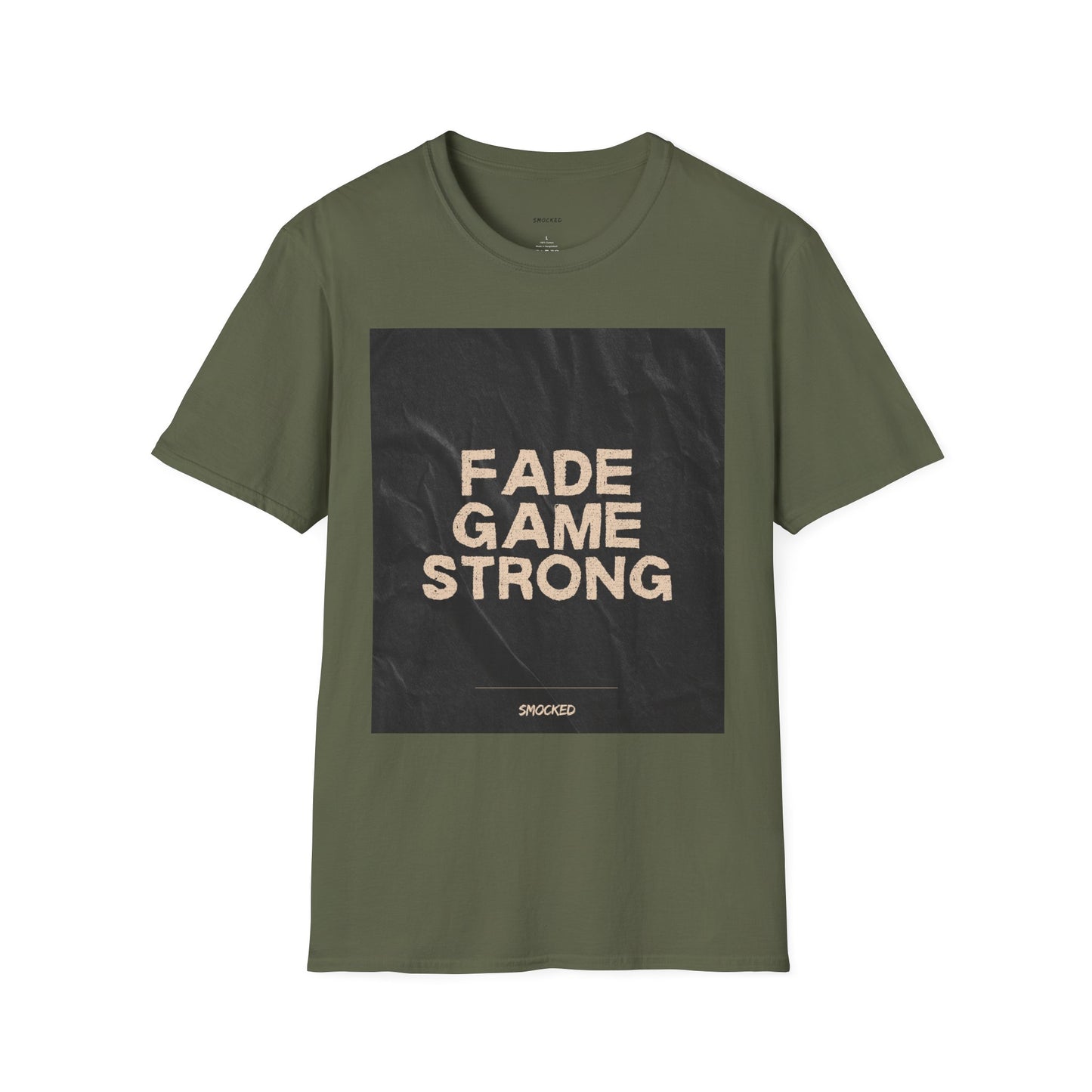 Fade Game Strong Unisex T-Shirt, Casual Wear, Streetwear Fashion, Graphic Tee, Unique Gift for Friends