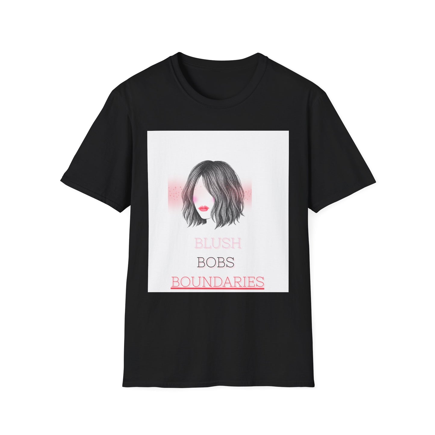Softstyle T-Shirt Blush Bobs Boundaries