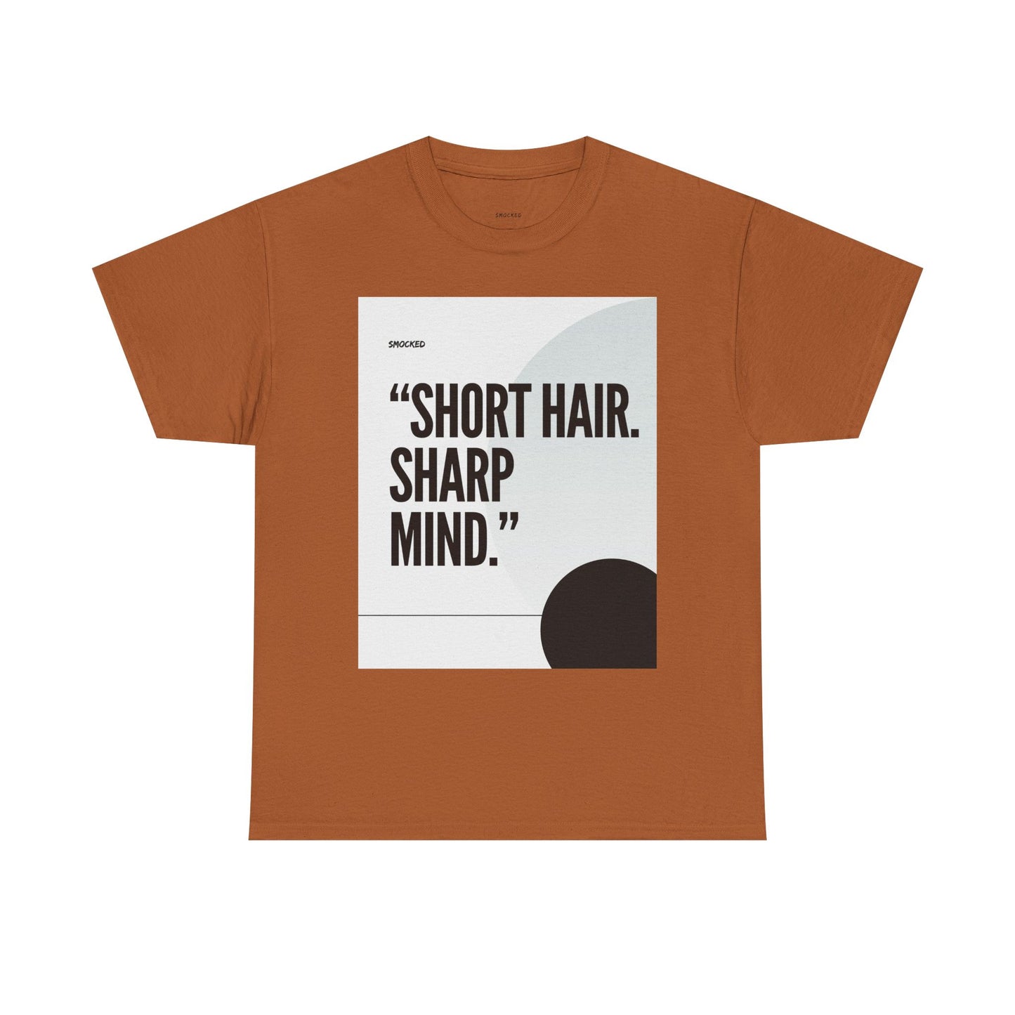 Short Hair Statement Tee - Unisex Heavy Cotton