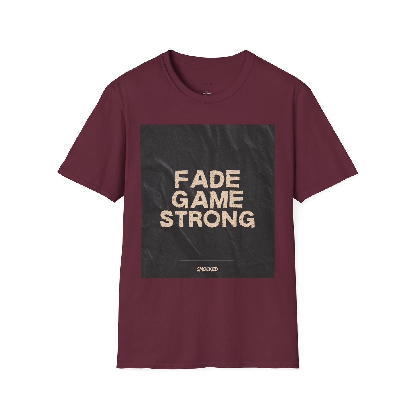 Fade Game Strong Unisex T-Shirt, Casual Wear, Streetwear Fashion, Graphic Tee, Unique Gift for Friends