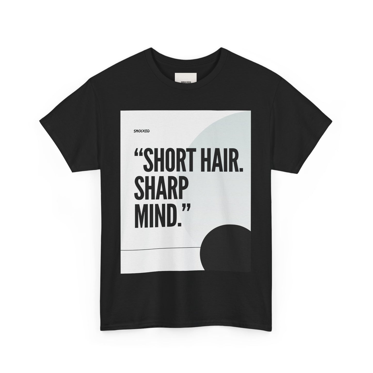 Short Hair Statement Tee - Unisex Heavy Cotton