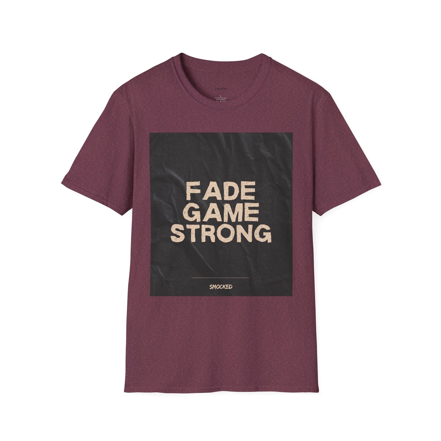 Fade Game Strong Unisex T-Shirt, Casual Wear, Streetwear Fashion, Graphic Tee, Unique Gift for Friends
