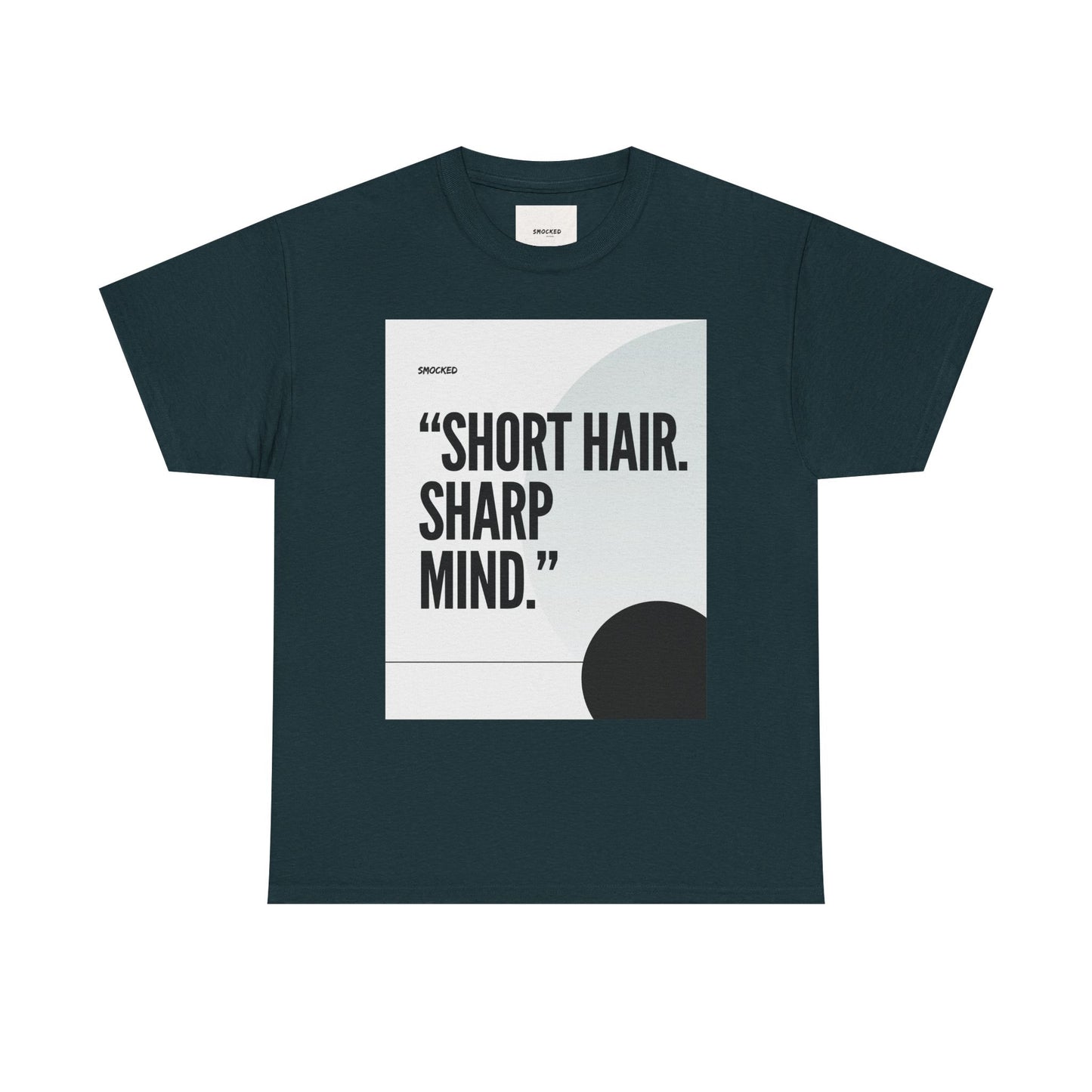 Short Hair Statement Tee - Unisex Heavy Cotton