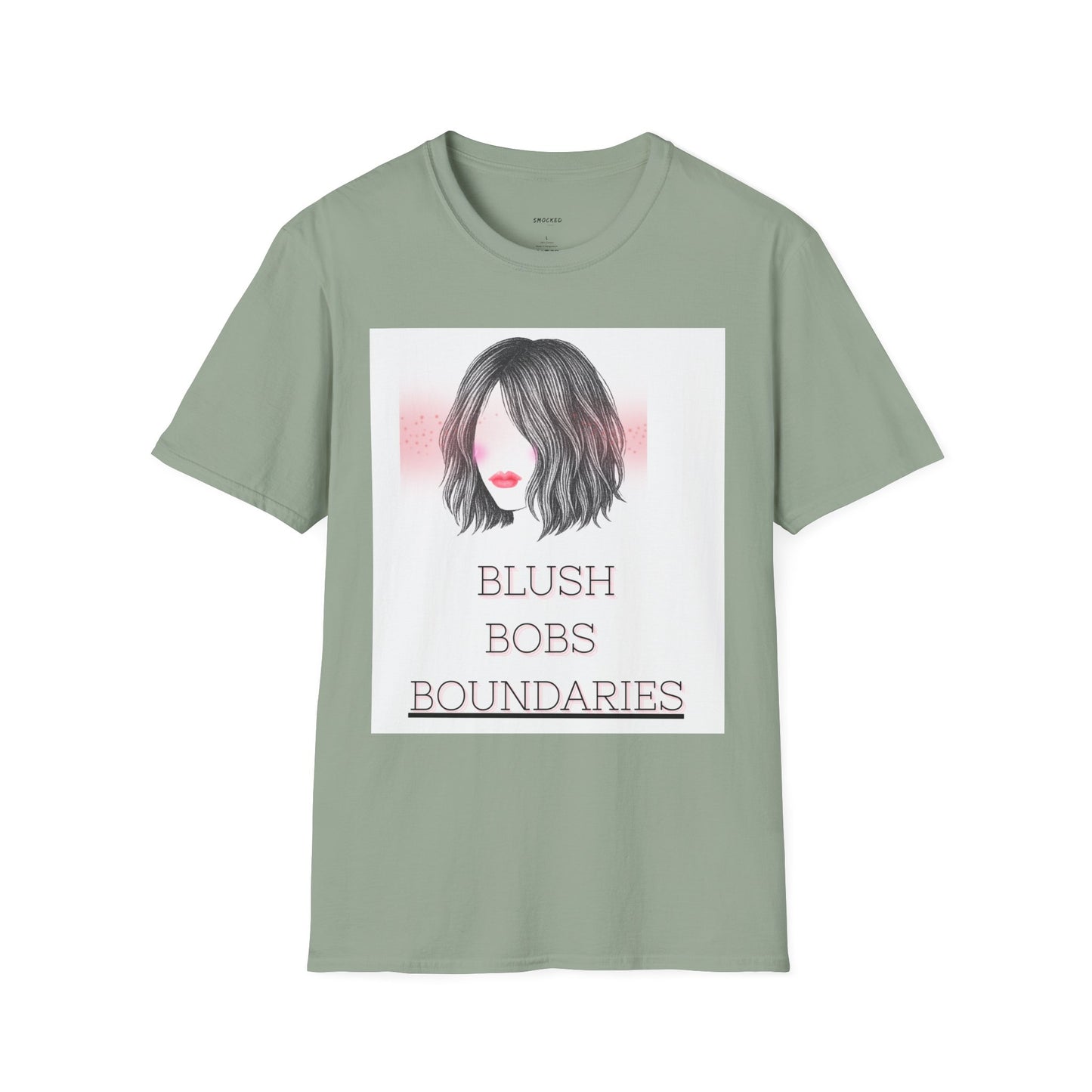 Blush Bobs Softstyle T-Shirt for Modern Women