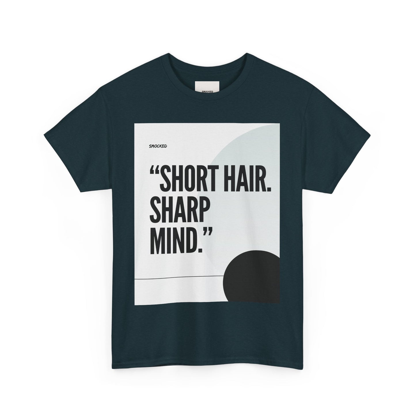 Short Hair Statement Tee - Unisex Heavy Cotton