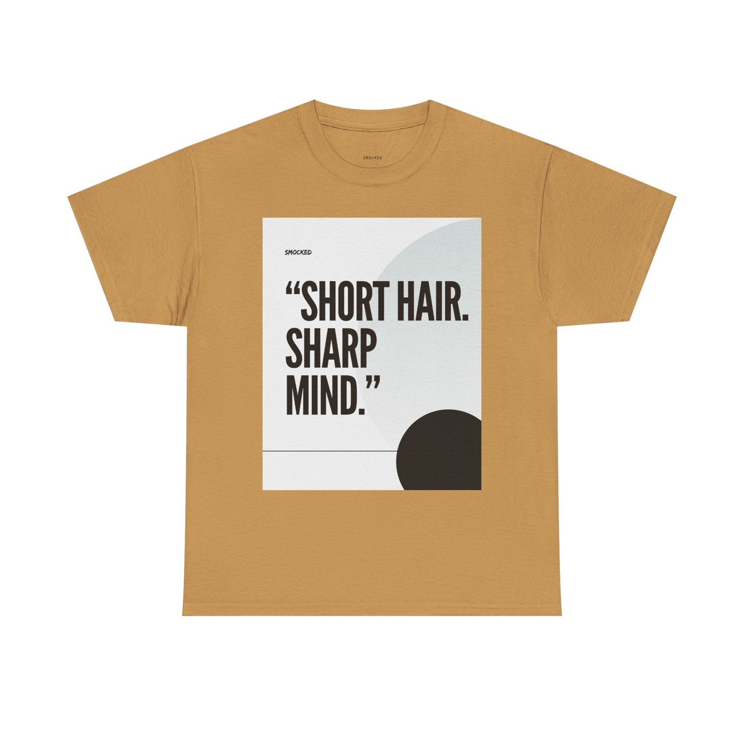 Short Hair Statement Tee - Unisex Heavy Cotton