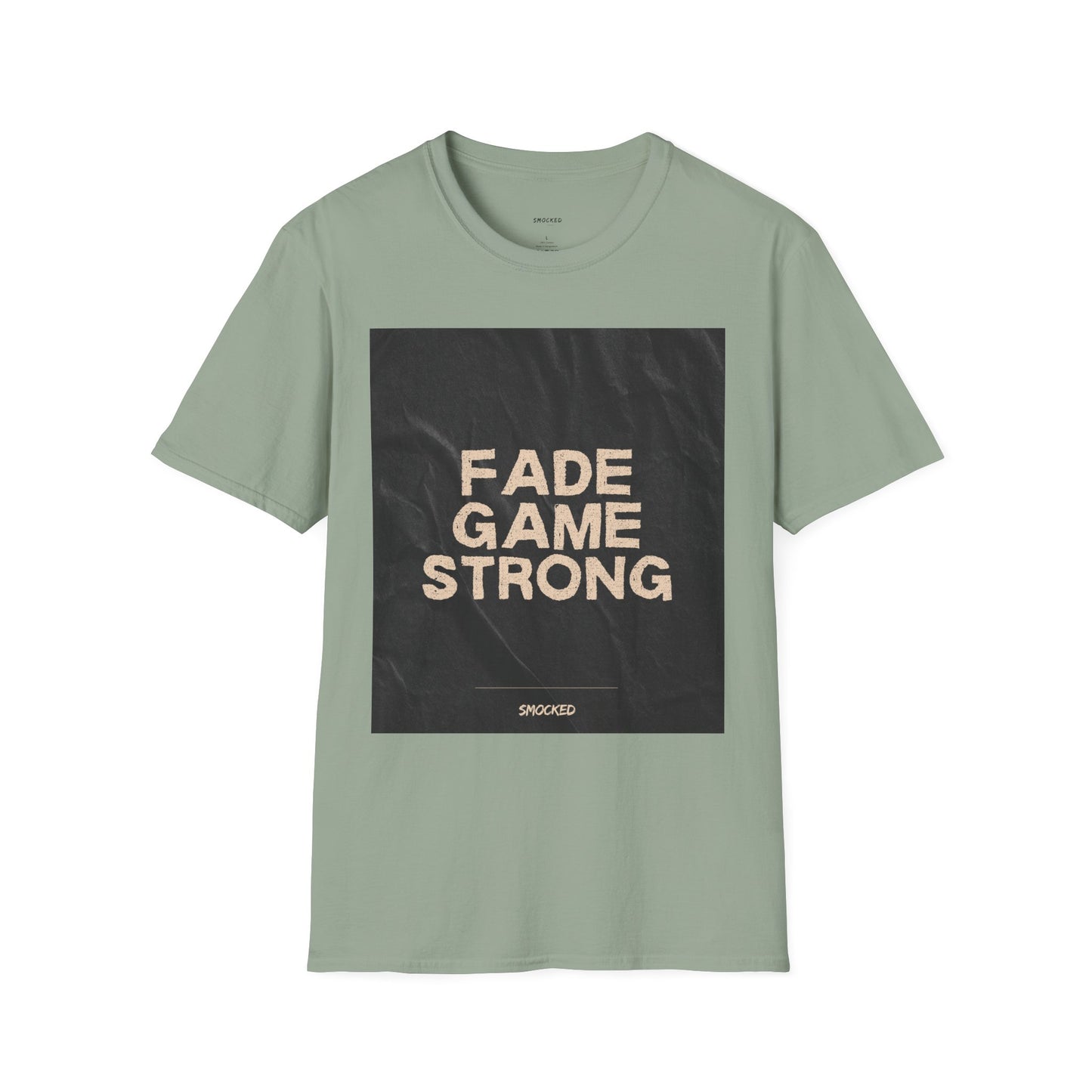 Fade Game Strong Unisex T-Shirt, Casual Wear, Streetwear Fashion, Graphic Tee, Unique Gift for Friends