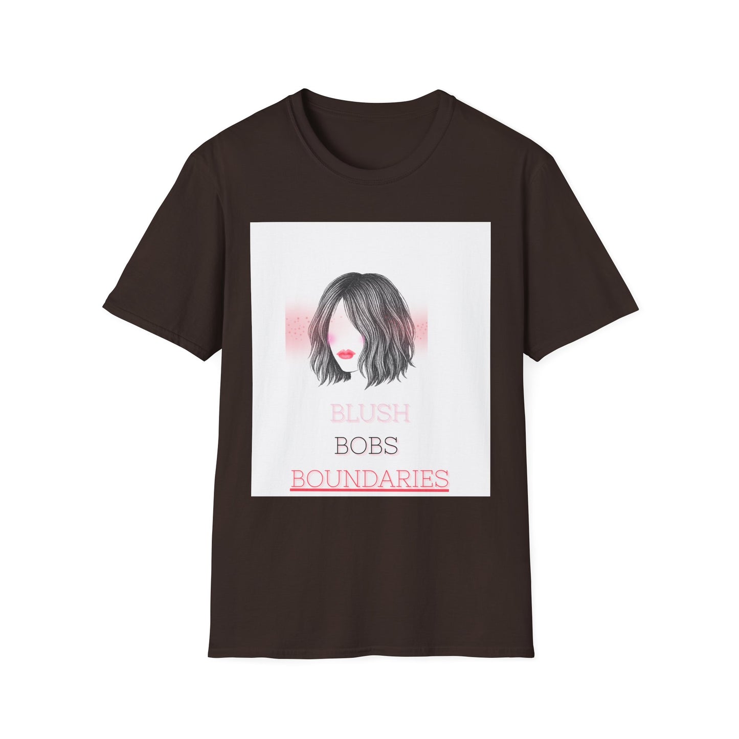 Softstyle T-Shirt Blush Bobs Boundaries